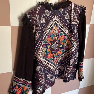 Embroidered jacket gorgeous boho